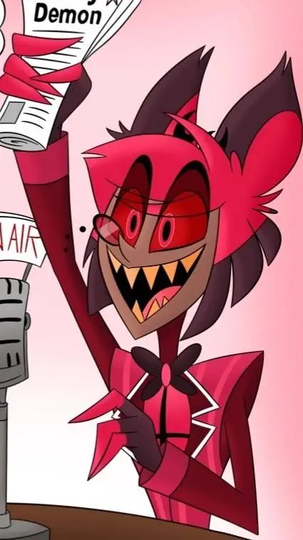 ai character: alastor  background
