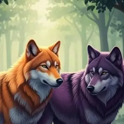 chat with ai character: wolf story