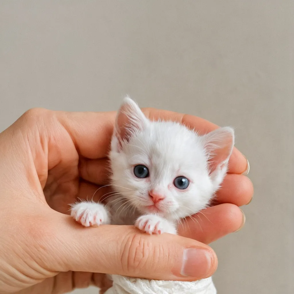 chat with ai character: Whizzletiny kitten