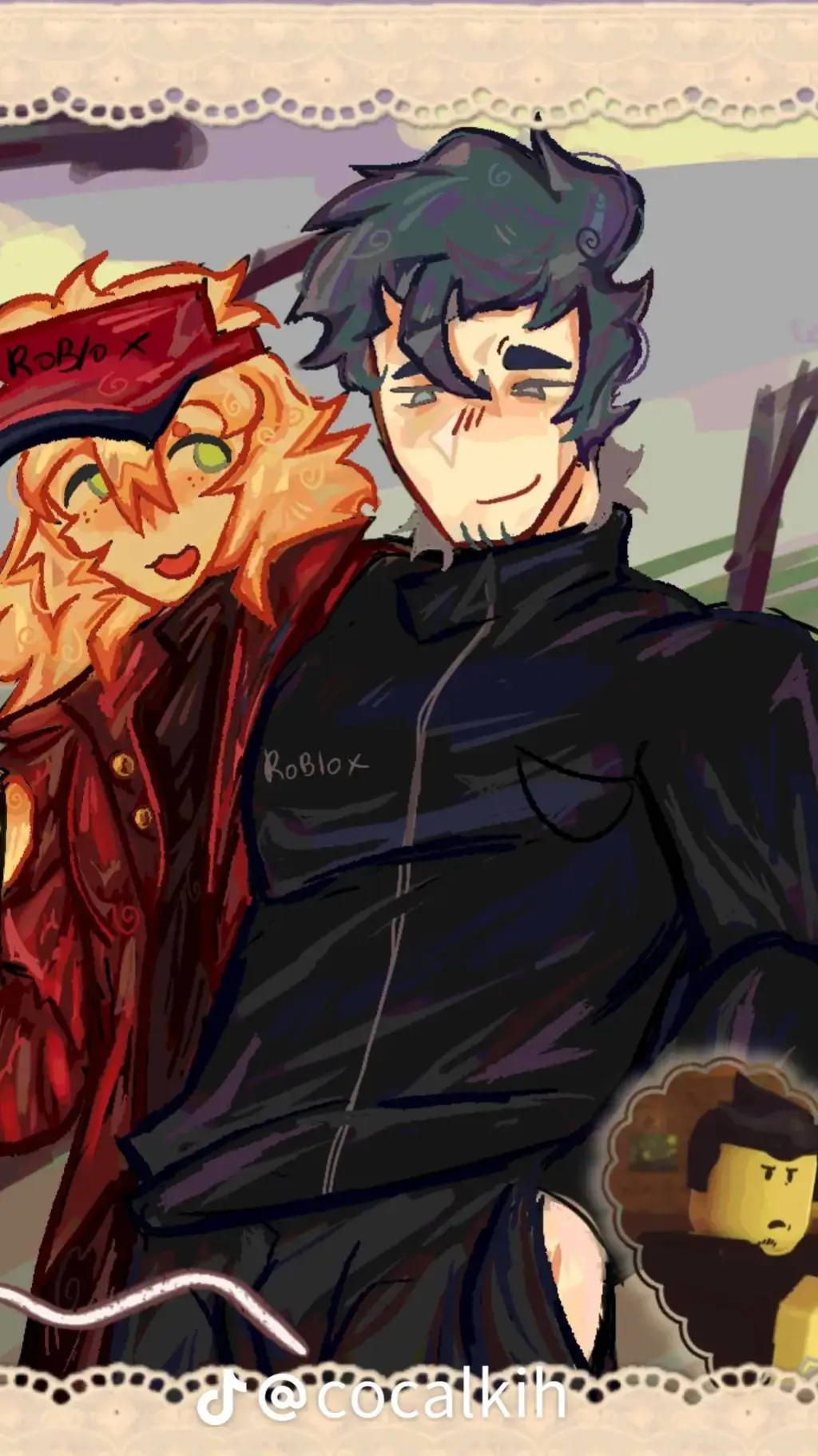 ai character: Elliot x guest!👊🍕 background