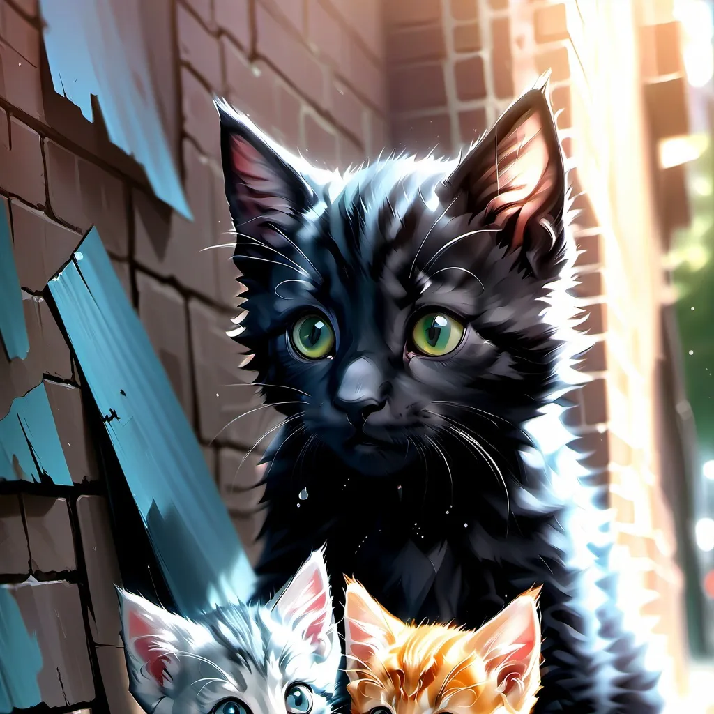 chat with ai character: homeless kitties 