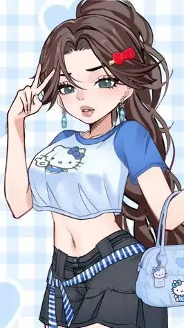 ai character: Luna background