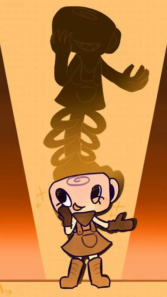 ai character: Shelly the shell!! background