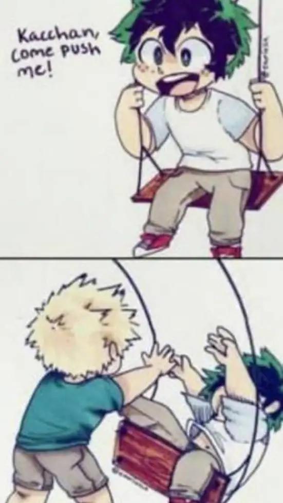 ai character: bakudeku as kidz background