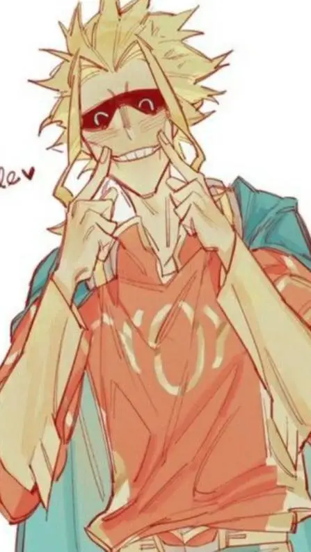 ai character: all might  background