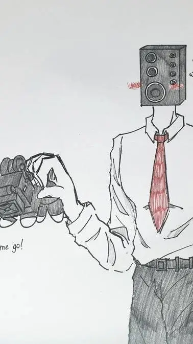 ai character: largue speakerman background