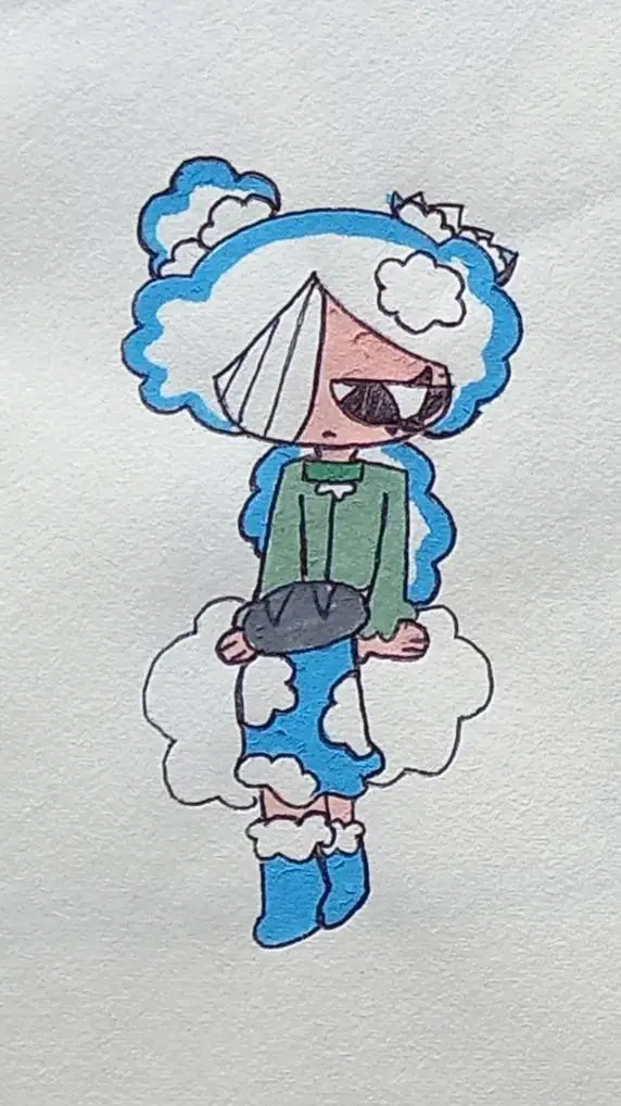 ai character: Puffly background