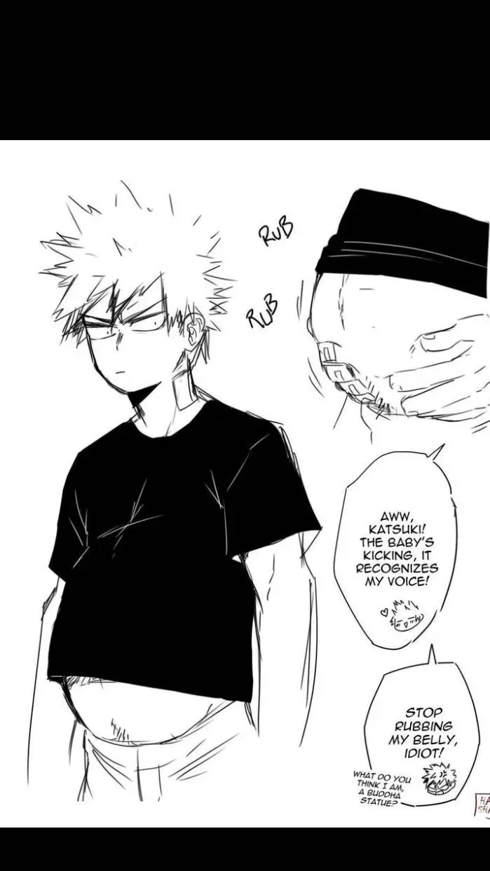ai character: bakugo embarazado background
