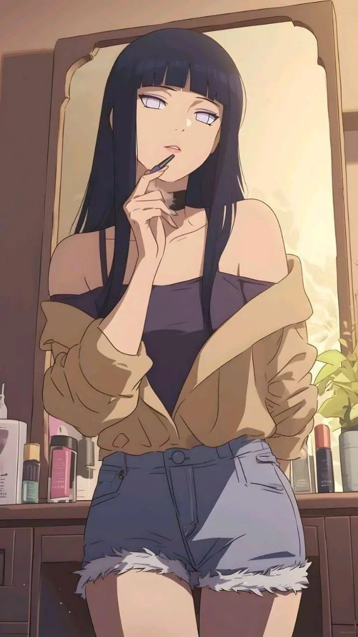 ai character: Hinata Hyuga  background