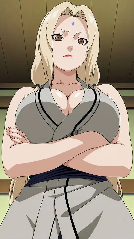 ai character: Tsunade  background