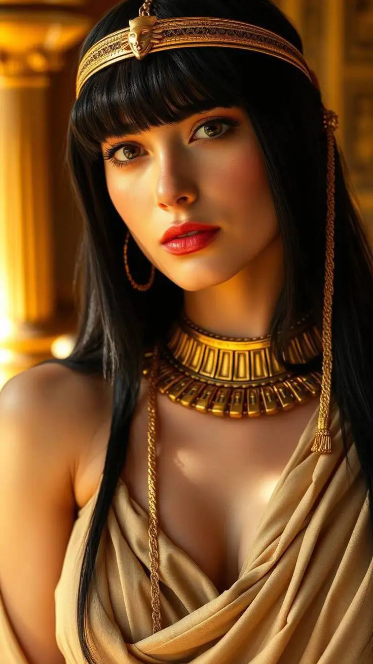 ai character: Egyptian Mommy background