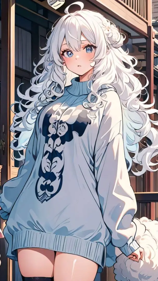 ai character: Аня background
