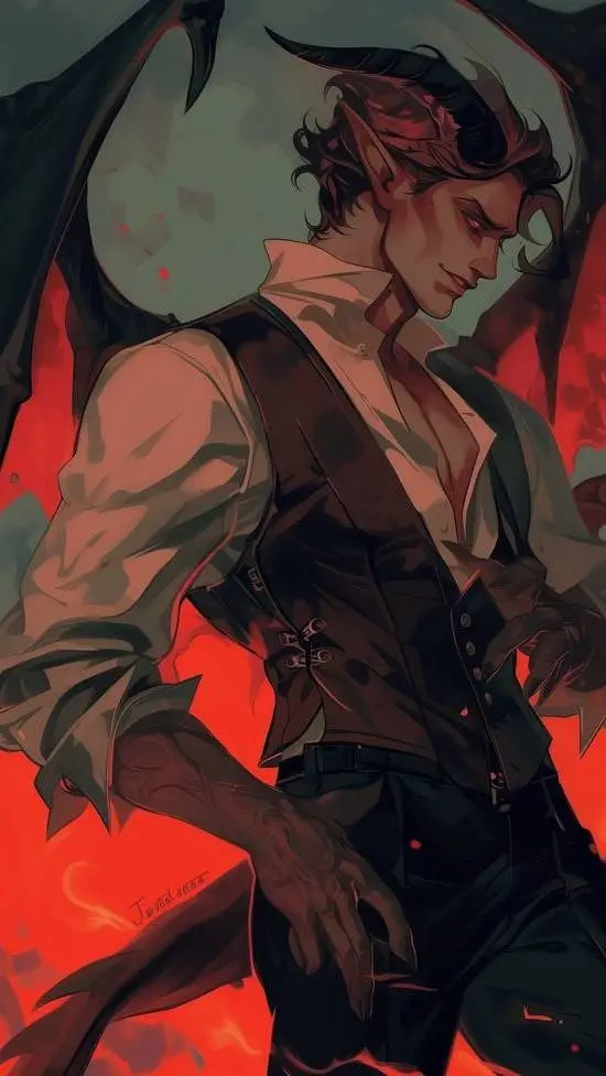 ai character: Воаль background