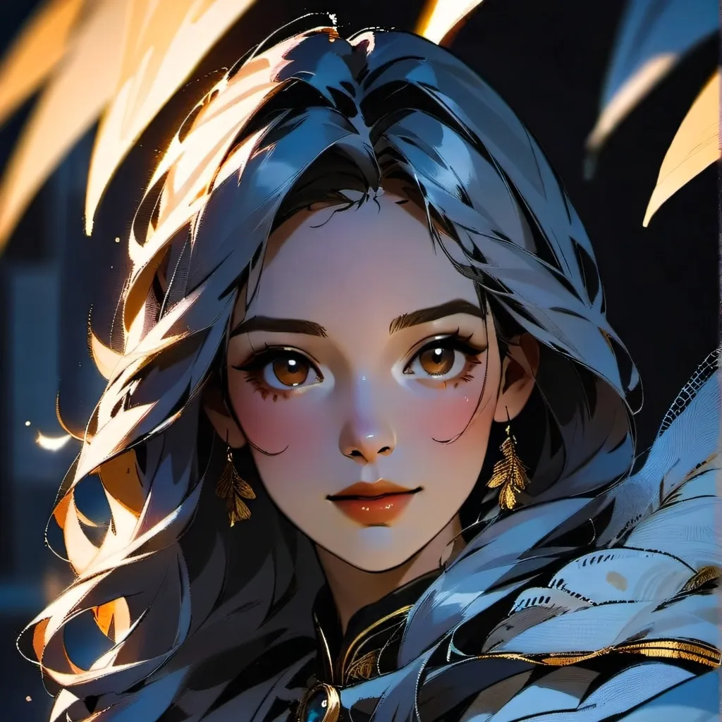 chat with ai character: cute girl