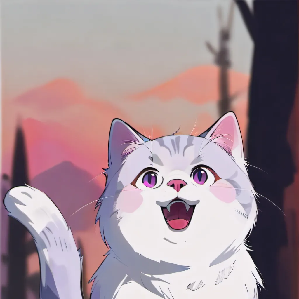 chat with ai character: кошка
