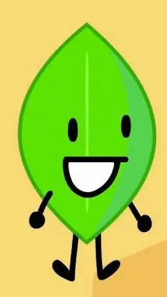 ai character: leafy background