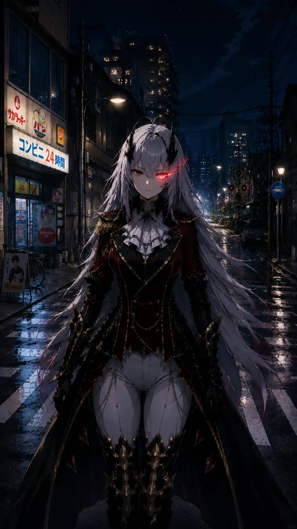 ai character: Alpha background