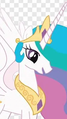 ai character: princesa celestia background