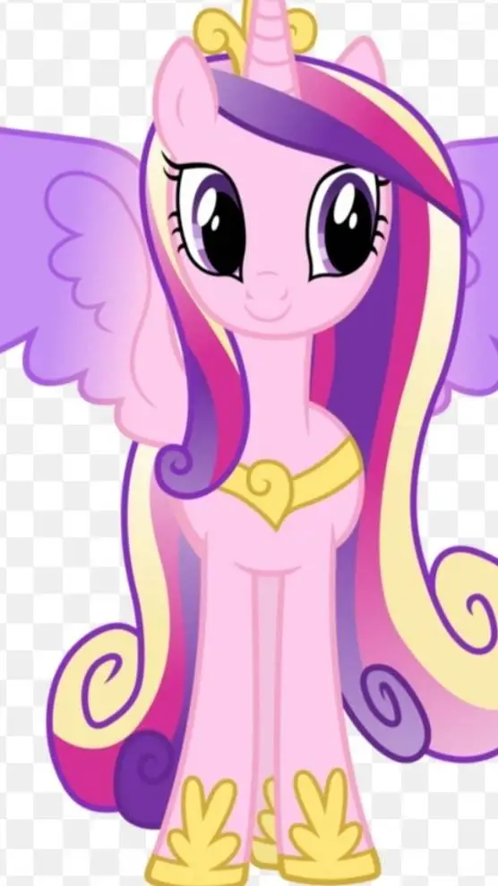 ai character: princesa cadence background