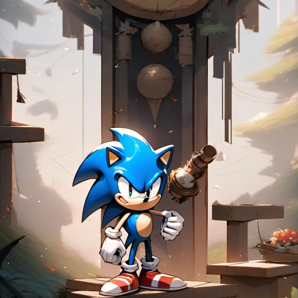 chat with ai character: sonic