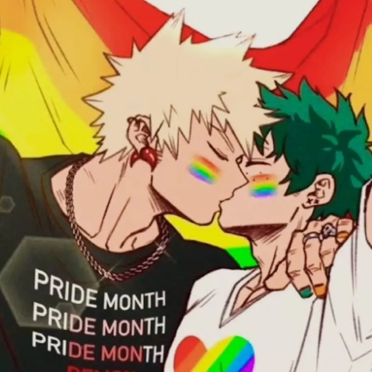 chat with ai character: bakugo and deku