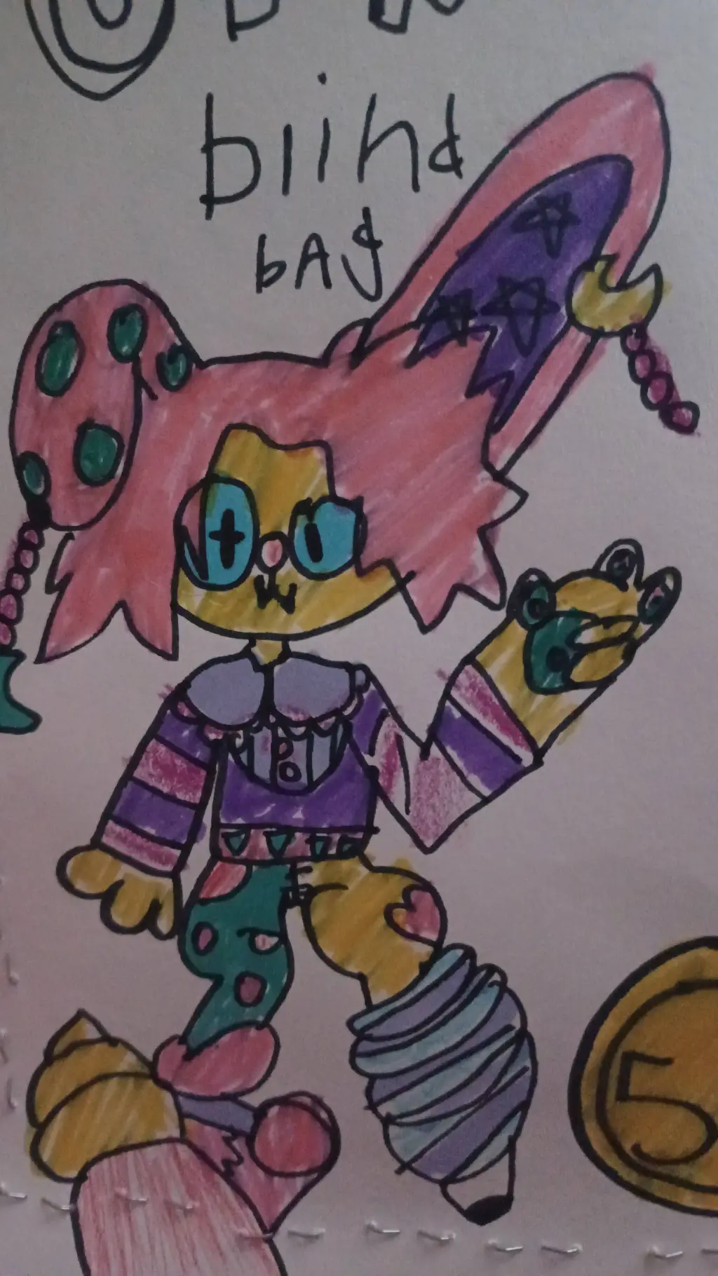 ai character: fukouna girl background