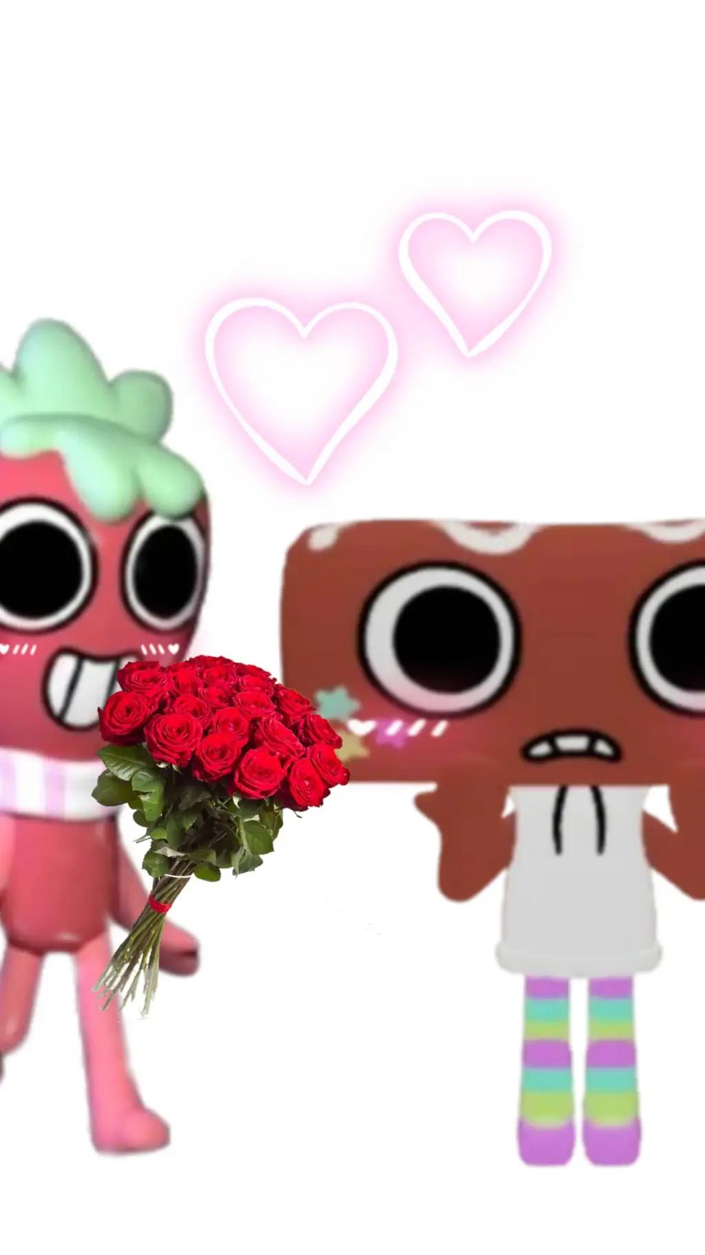 ai character: Cosmo and sprout background