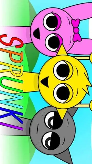 ai character: Sprunki background