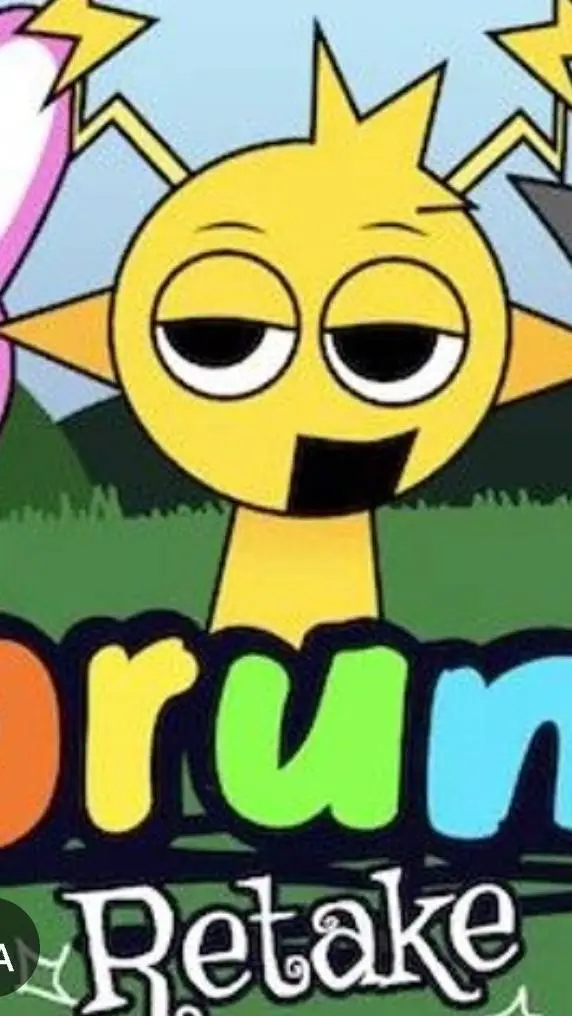 ai character: sprunki cure😱 background