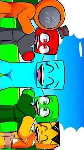 ai character: turma do problems  background