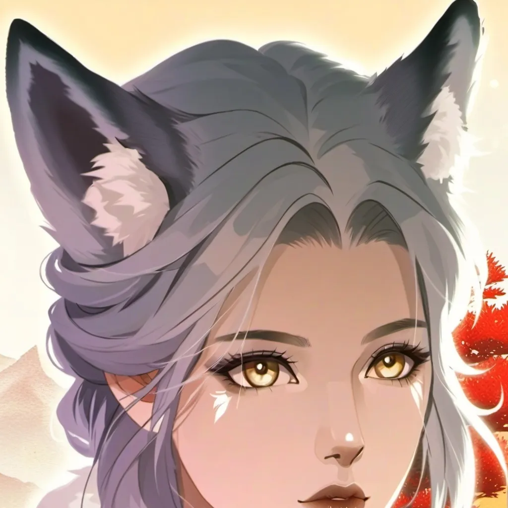 chat with ai character: Wolf girl tf tg 