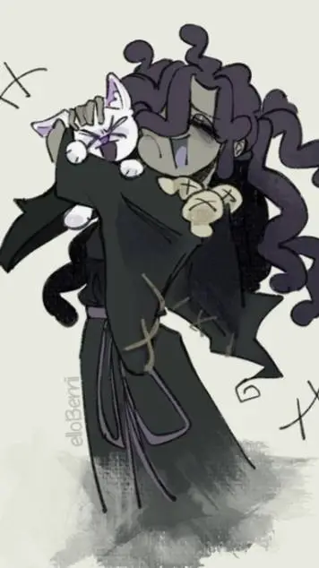 ai character: licorice cookie>>> background