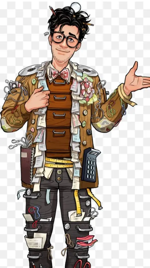 ai character: Jerry  background