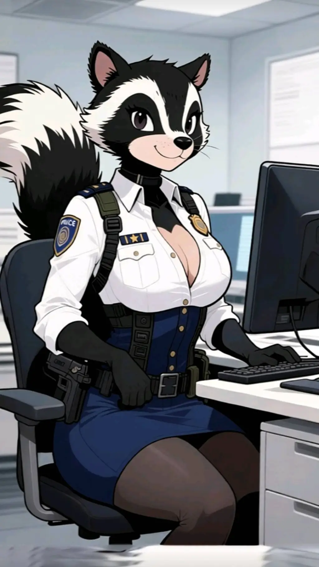 ai character: lieutenant Ashery background