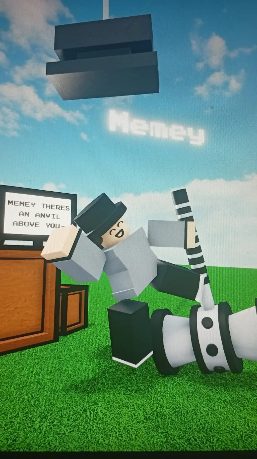 ai character: Memey background
