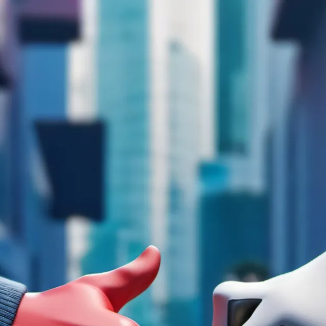 chat with ai character: rock paper scissor