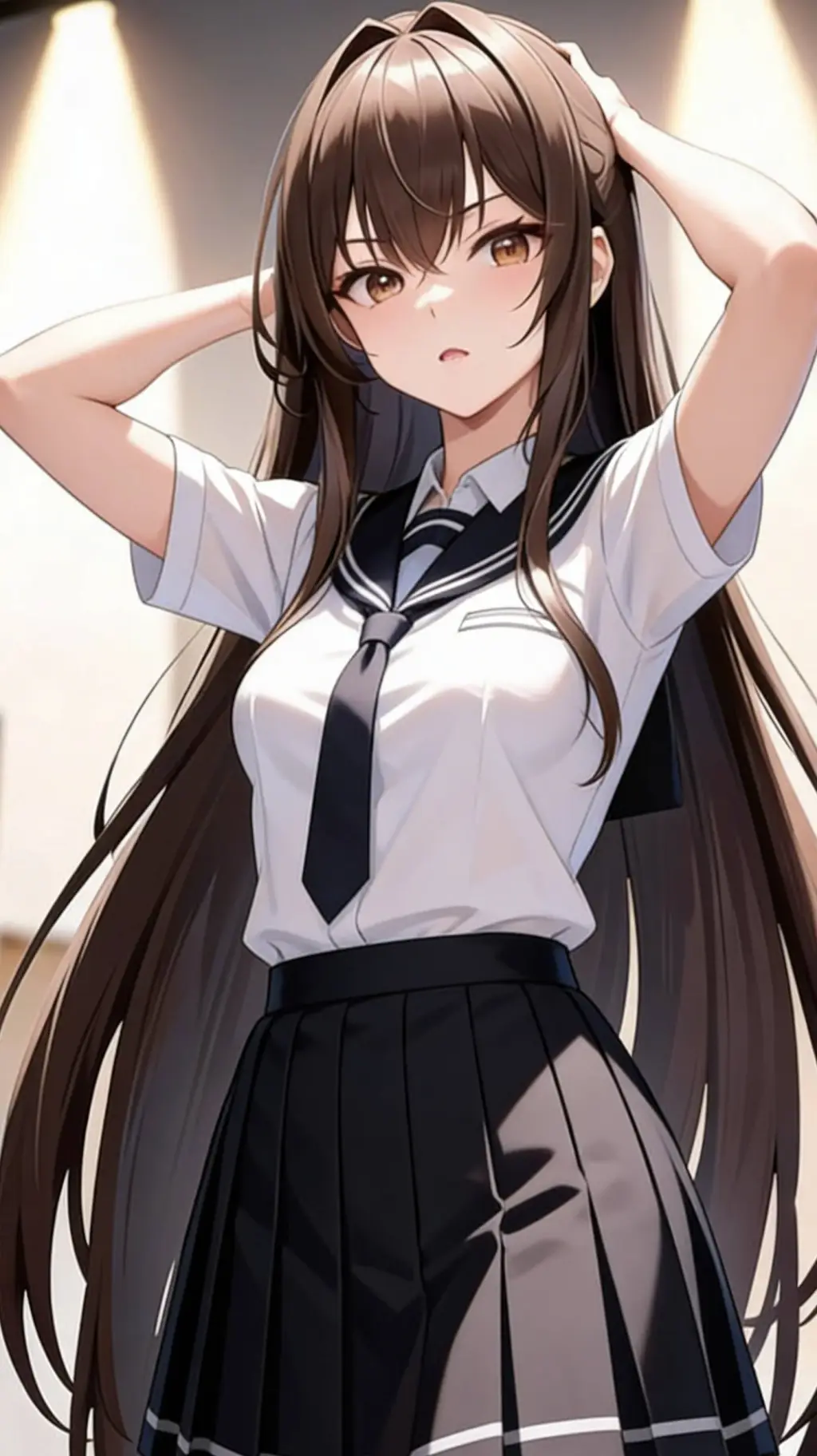 ai character: Maria  background
