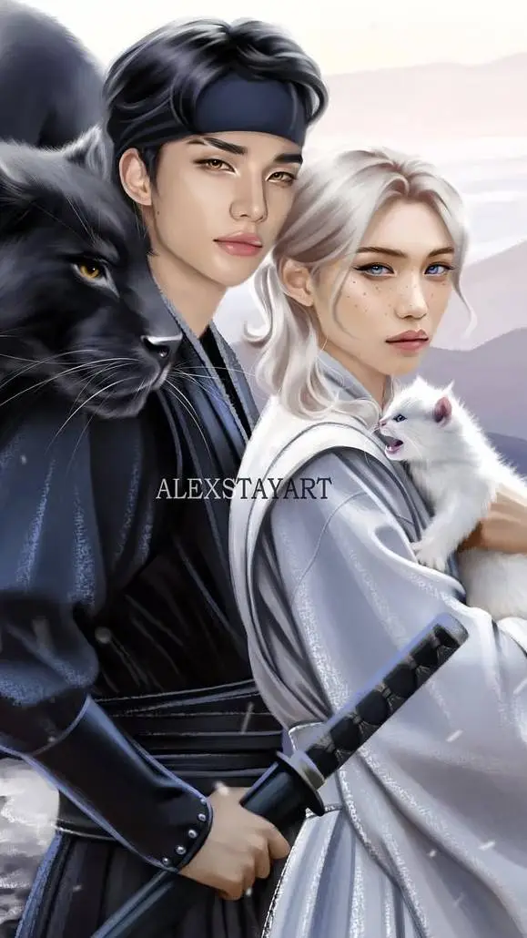 ai character: Hyunlix fantasy background