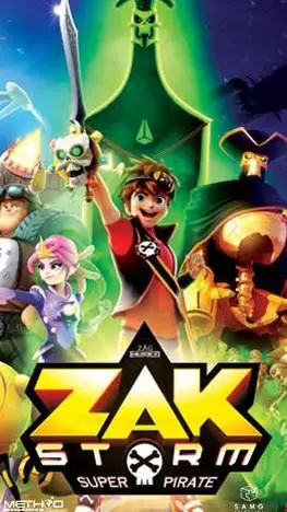 ai character: Zak storm background