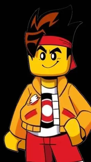ai character: Lego monkie kid background