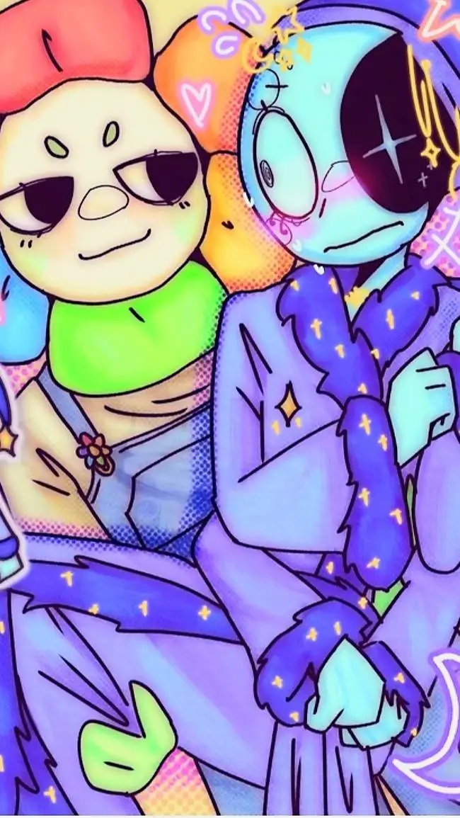 ai character: moonflower <3 background