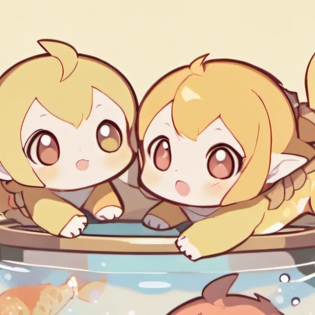 chat with ai character: Goldfish Babies
