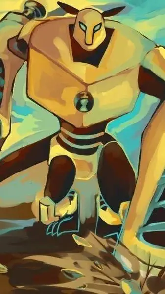 ai character: Armodrillo background