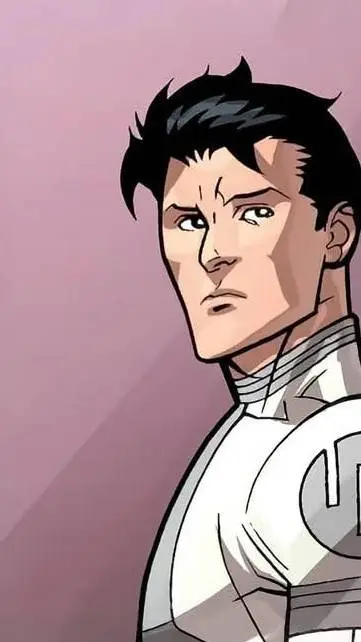 ai character: Mark Viltrumita  background