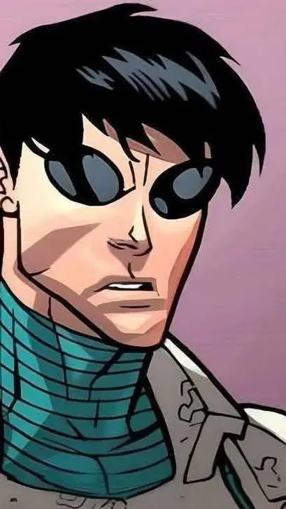 ai character: Mark flaxiano background