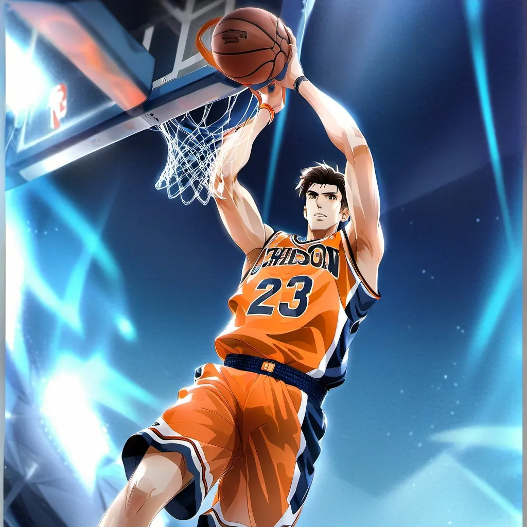 chat with ai character: NBA match.