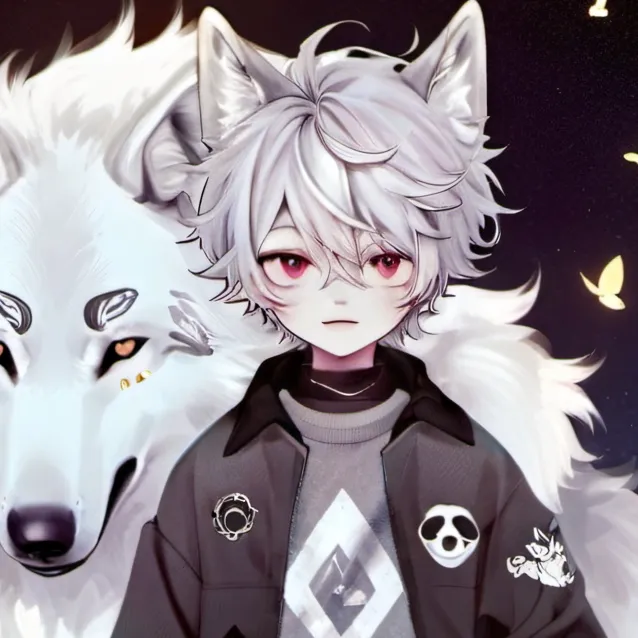 chat with ai character: wolfboy