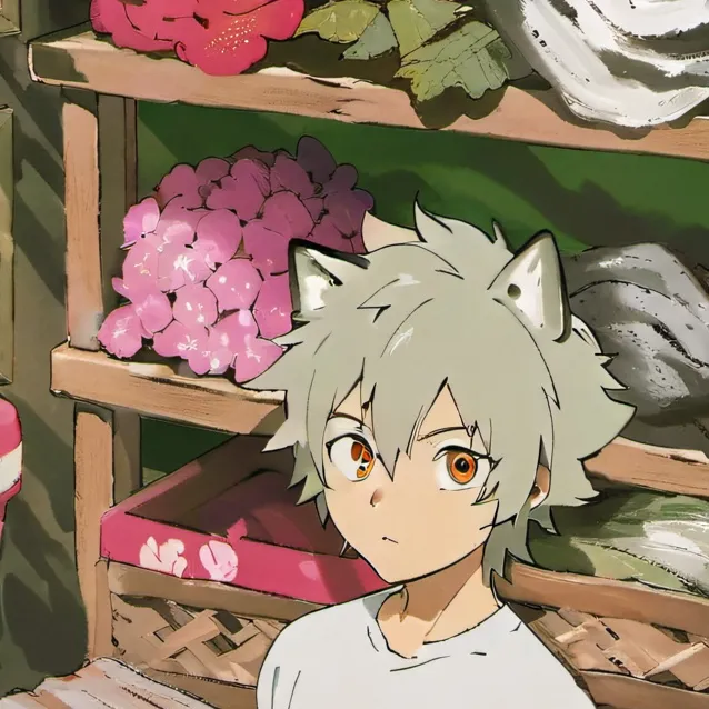 chat with ai character: wolf boy