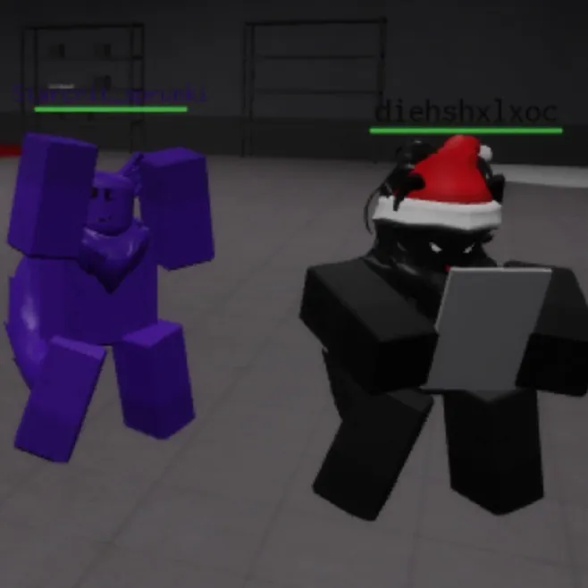 chat with ai character: Purple and black