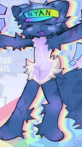 ai character: Nyan elliot background